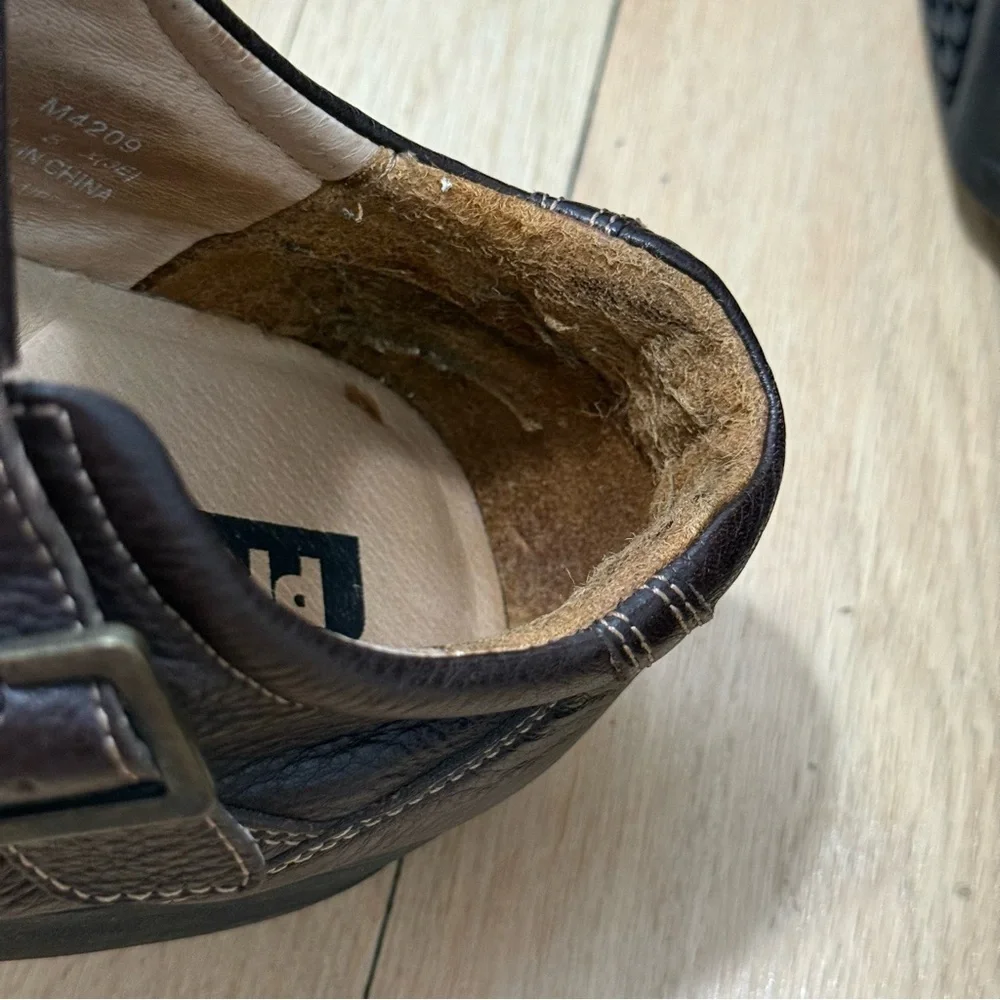 Propet Men's Brown Leather Sandals Size 8